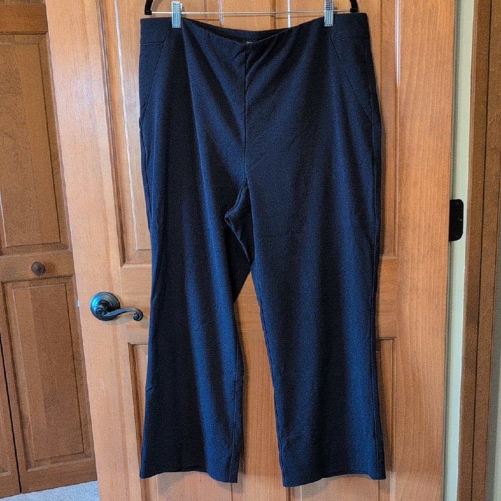 Roz & Ali Men's Black Dress Pants